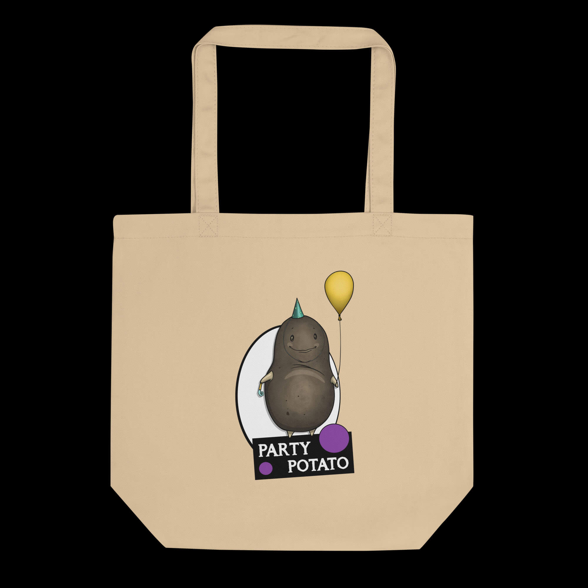 Party potato på naturfarget bærenett